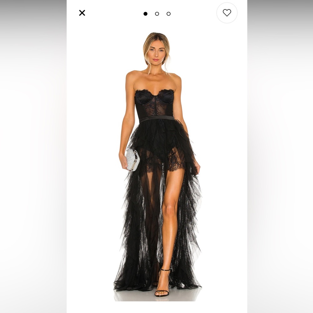 COPY - X REVOLVE Bustier Gown in Black
For Love & Lemons